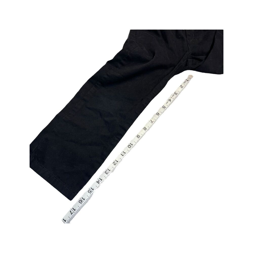 The Children’s Place Pants Boys 5 Black Denim Mid-Rise Classic Fit Straight Leg - Picture 4 of 6